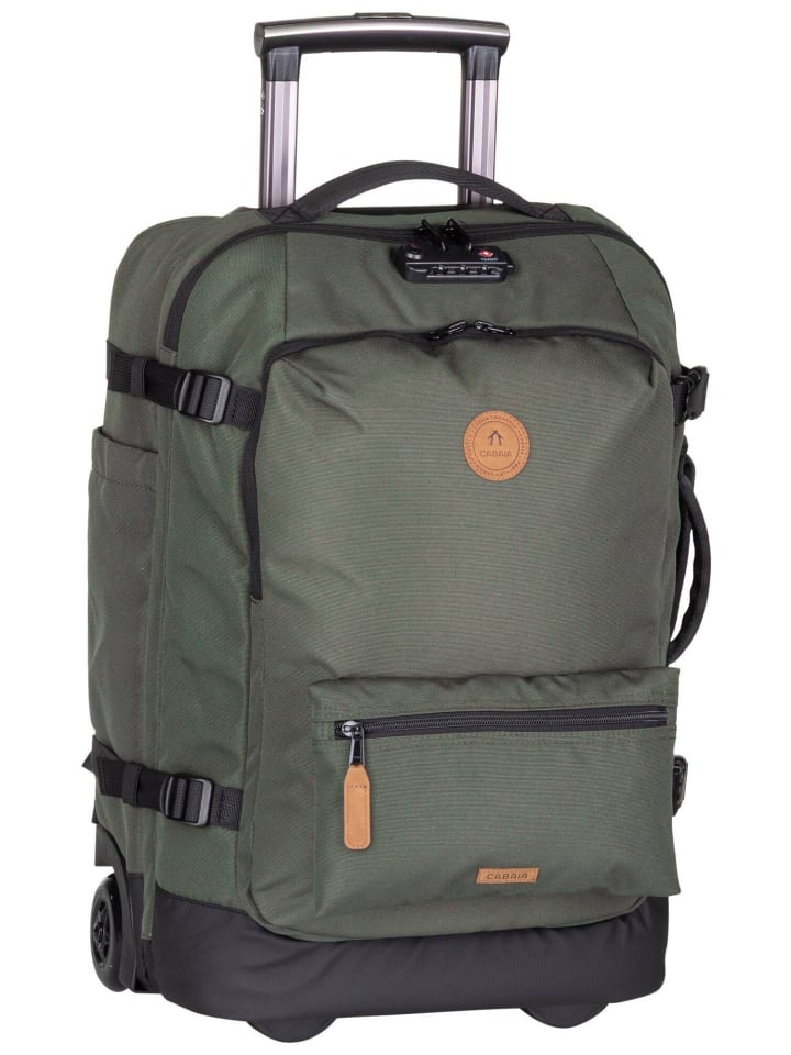 Rucksack-Trolley Soft Suitcase Small in Coromandel