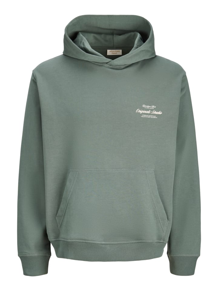 Hoodie JORNORREBRO TYPO BACK SWEAT HOOD JNR in laurel wreath