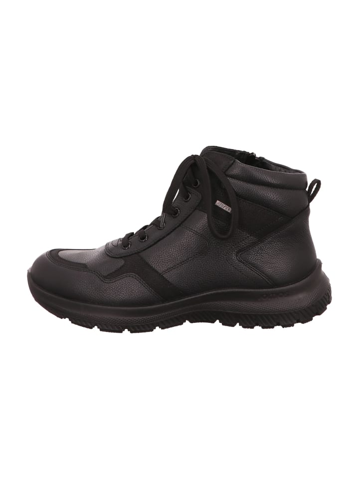 Schnürboots in Schwarz