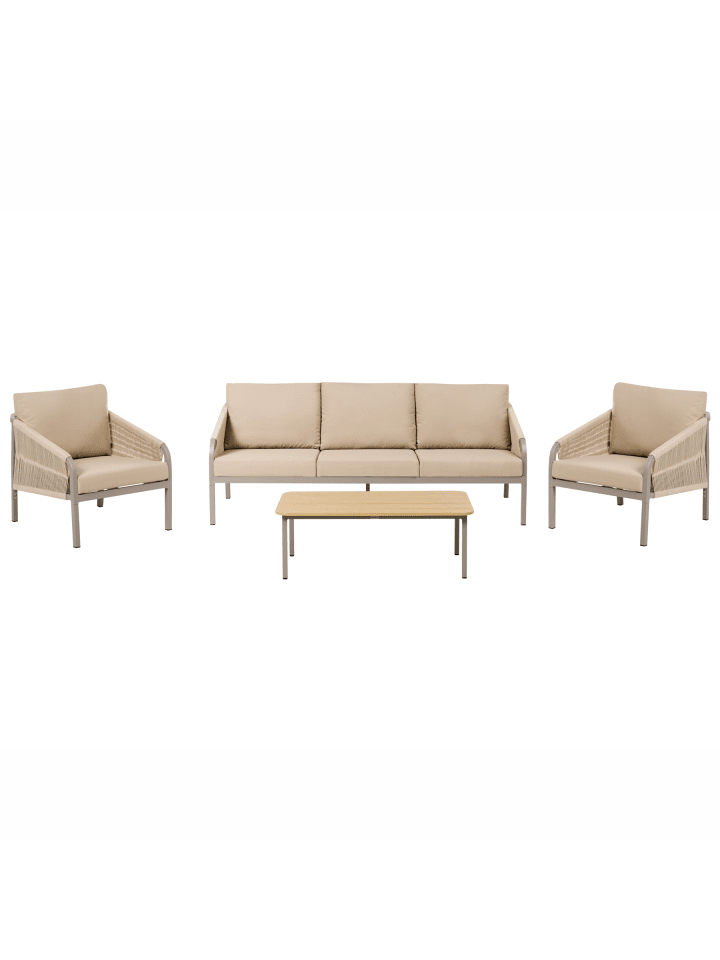 4-tlg Sitzgruppe MURATO in Beige