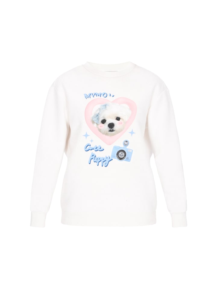 Women Sweatshirt in offwhite