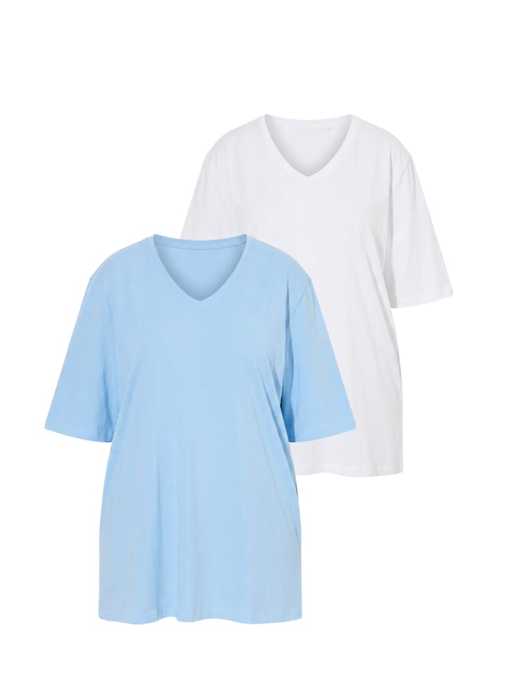 Shirt in himmelblau