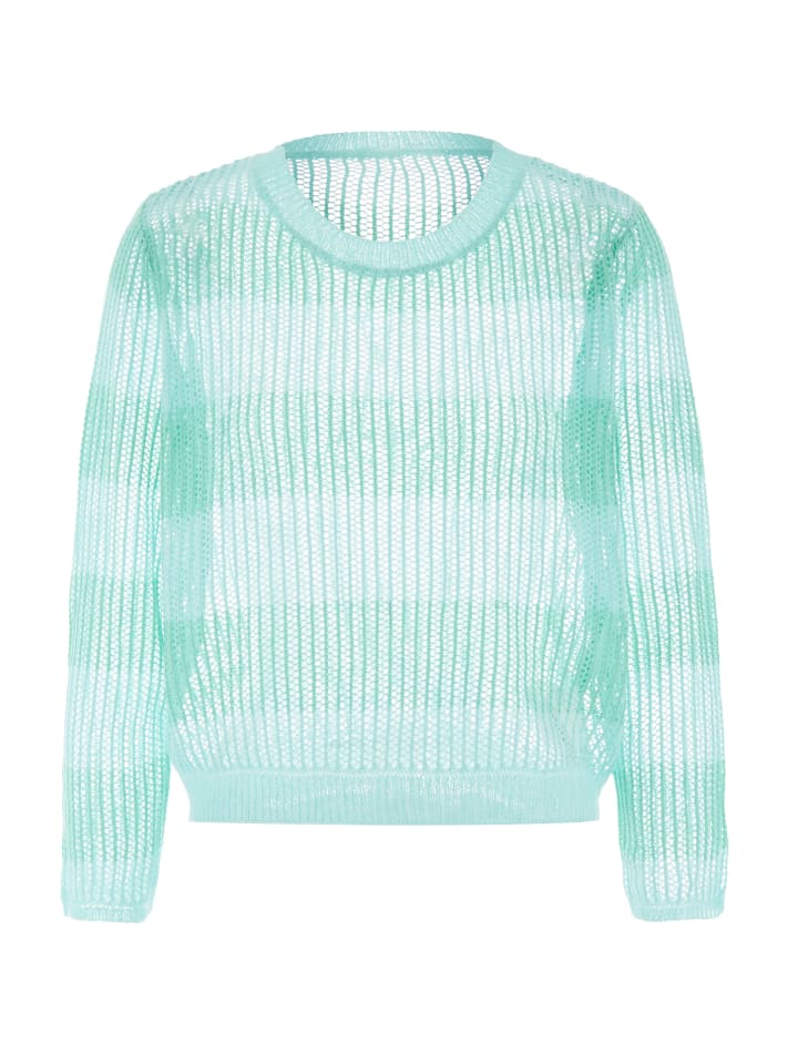Damen Strickpullover in Lagune türkis