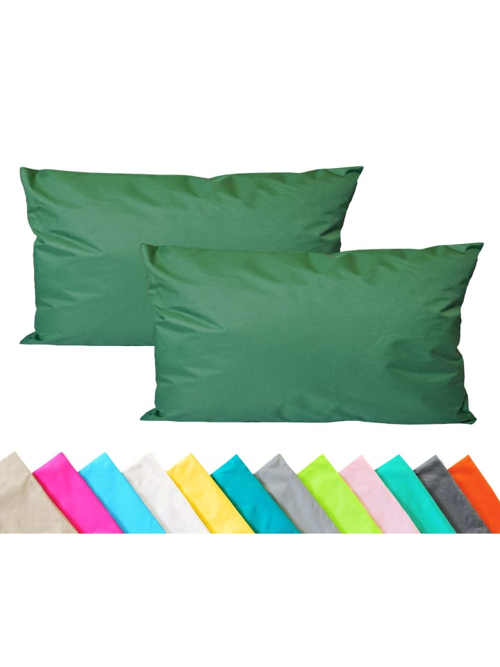 2er Set Outdoor Kissenhülle 30x50cm in