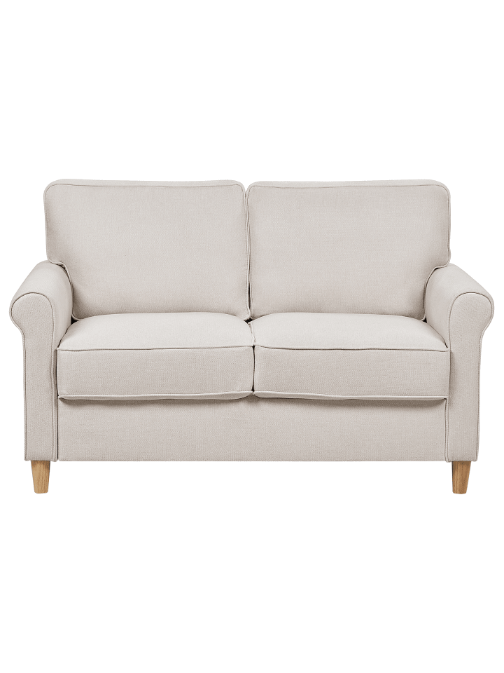 2-Sitzer Sofa RONNEBY in Beige/Braun - (W) 140 x (H) 88 x (L) 78 cm