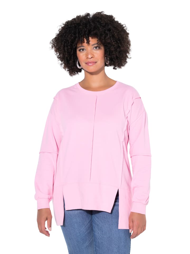 Sweatshirt in rosa