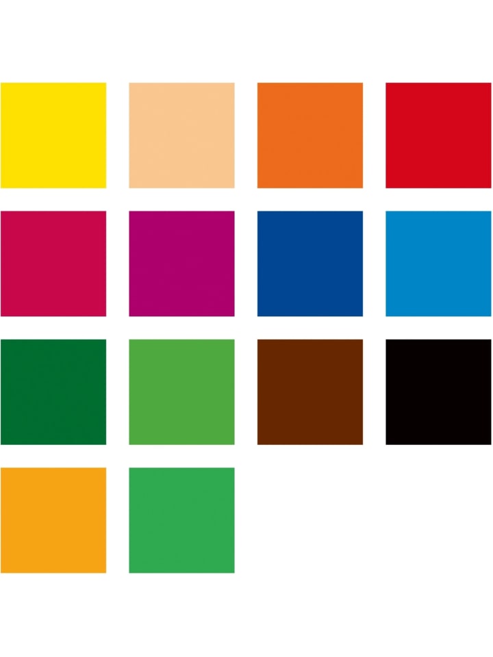 Farbstift ergo soft 3mm Packung mit 14 Farben
