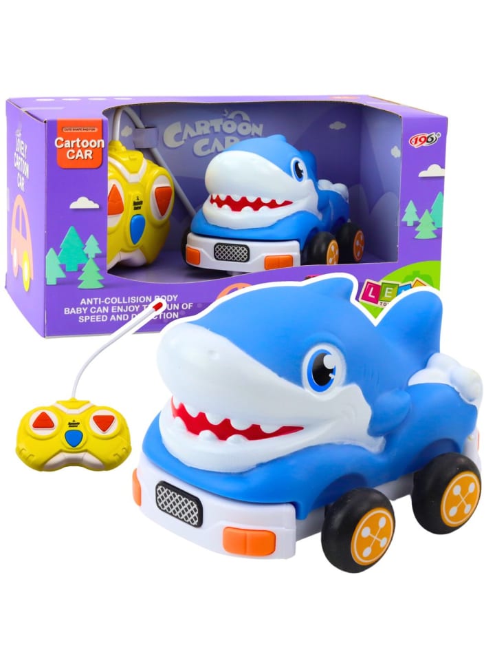 Ferngesteuertes Auto RC für Kleinkinder Blue Shark