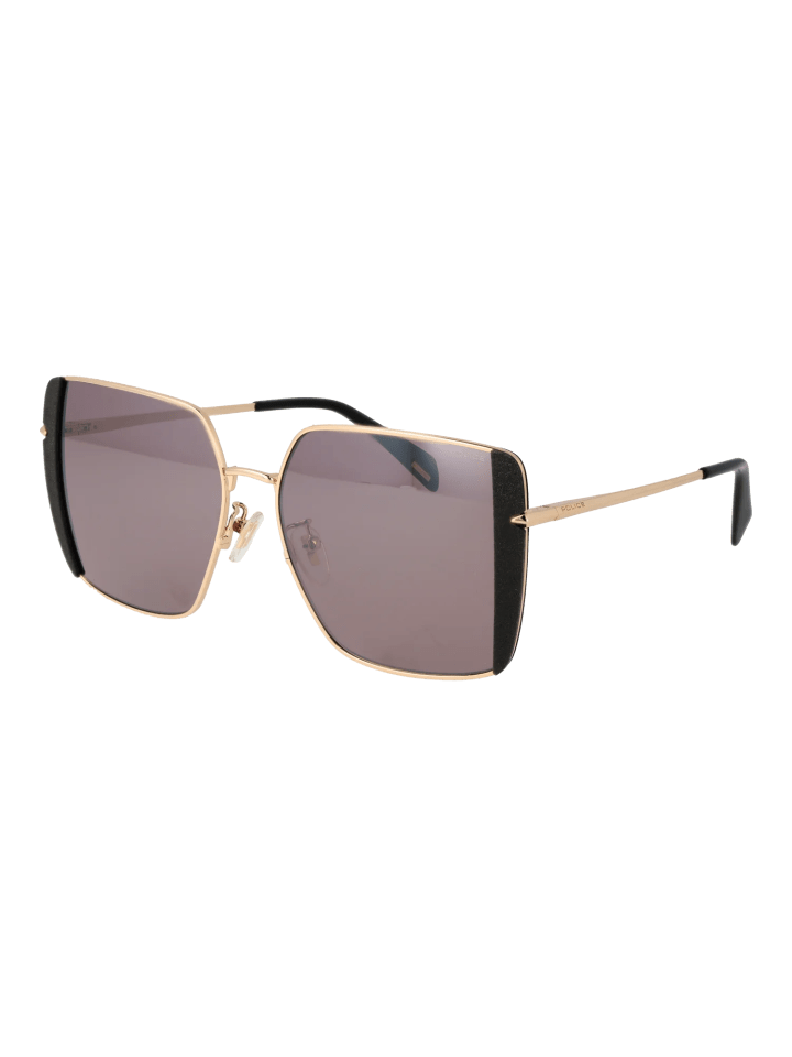 Damen Sonnenbrillen Quadrat Gold