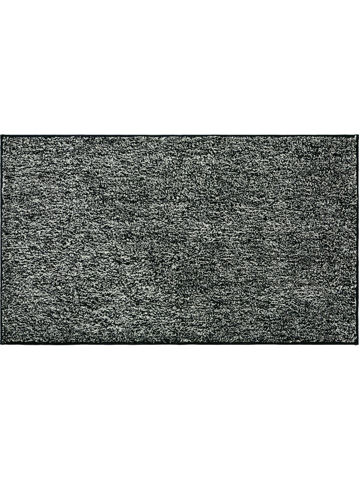 Badematte Frisco in schwarz-grau