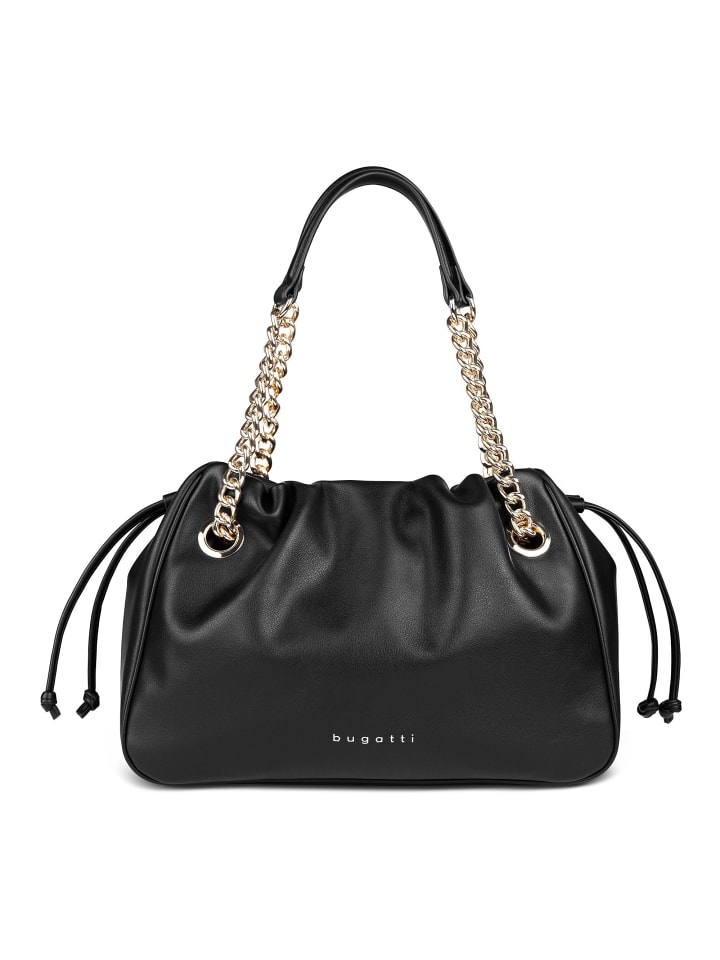 Leni Schultertasche 32 cm schwarz