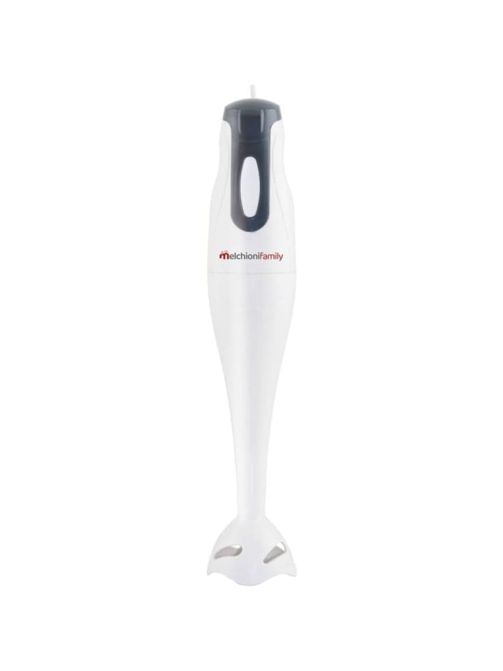 STEEL Stabmixer, 400 W, abnehmbarer Stahlfuß, 2 Geschwindigkeiten in weiß