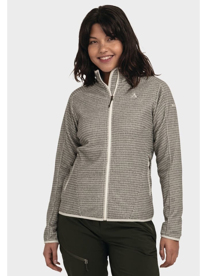 Fleecejacke in beige
