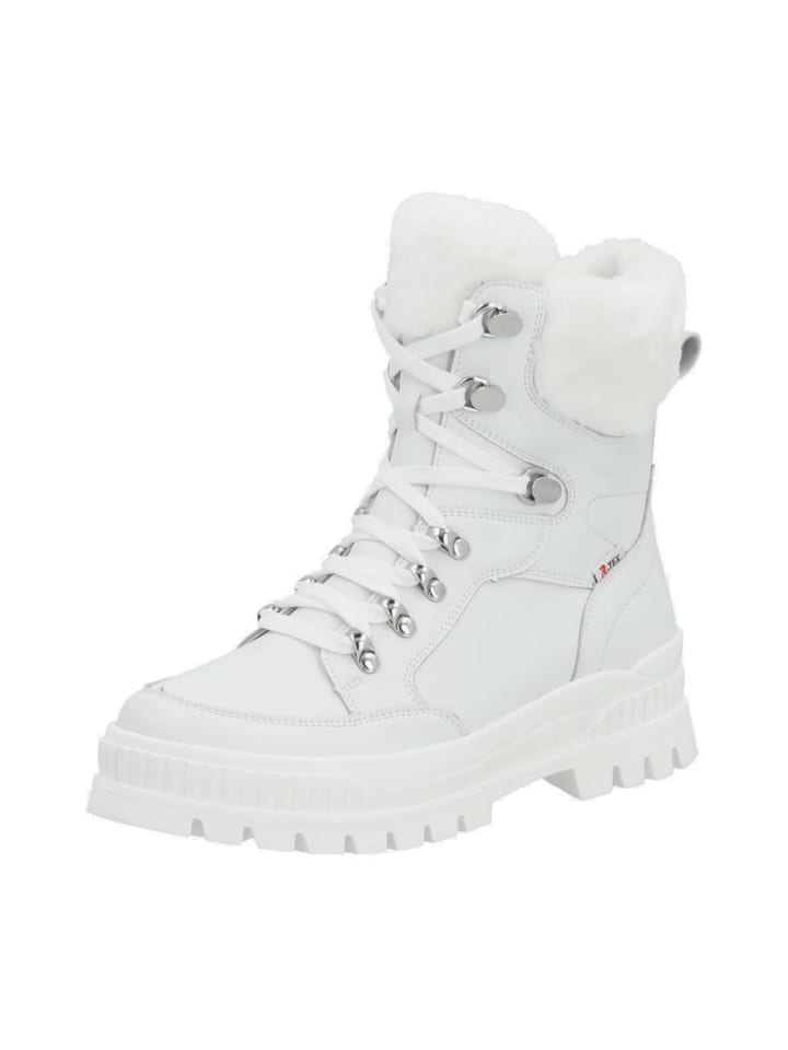 Schnürboots in Weiß