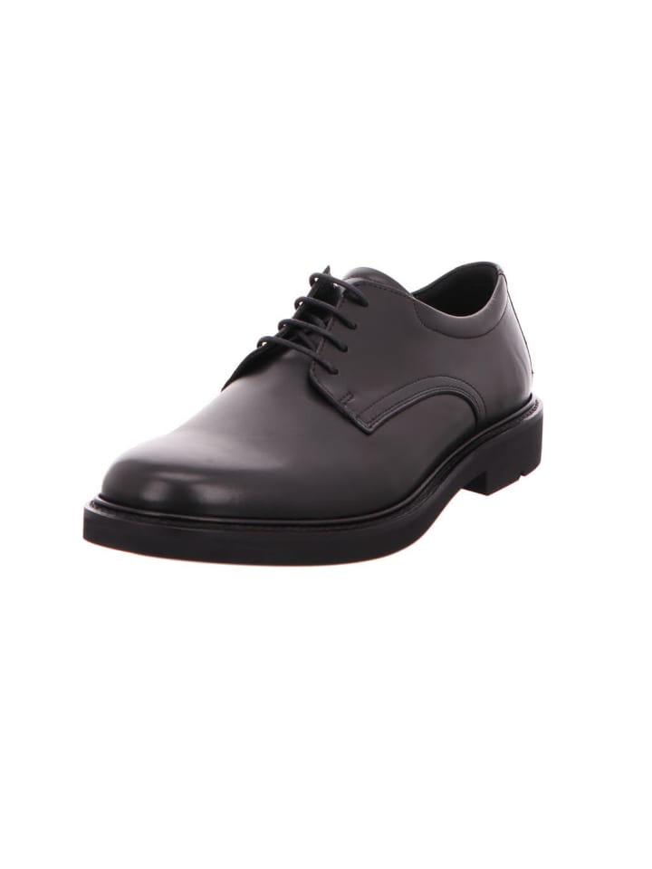 Schnürschuh in schwarz