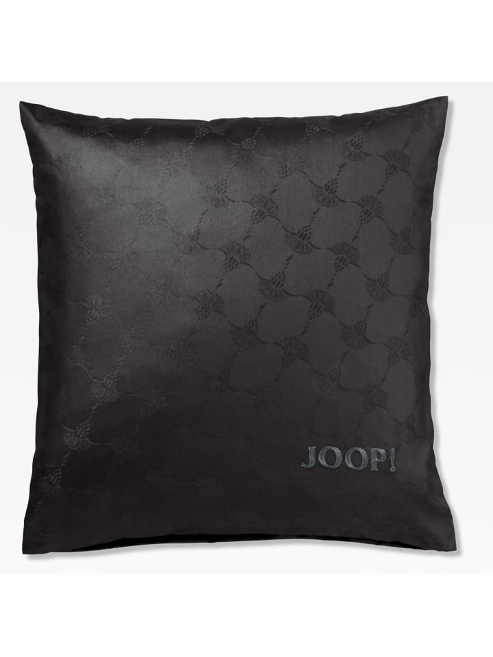JOOP! CORNFLOWER Kissenbezug 40x40 cm, Schwarz
