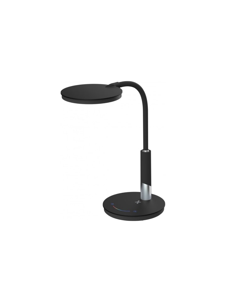 VersaGlow 10W Dimmbare LED-Tischlampe Schwarz in Schwarz