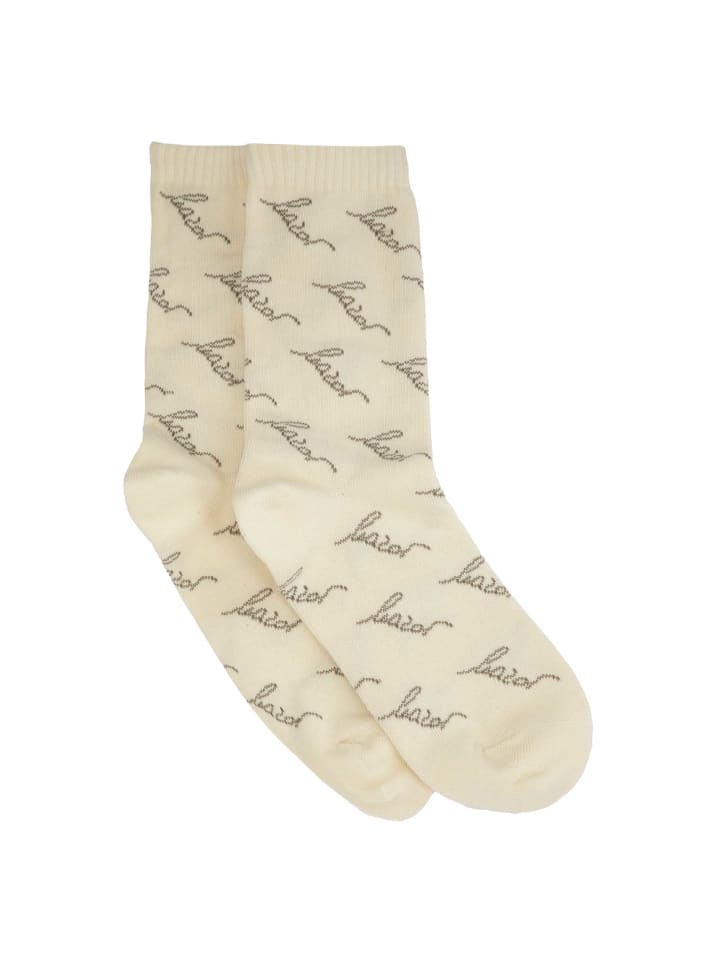 Socken & Beinstulpen in Creme