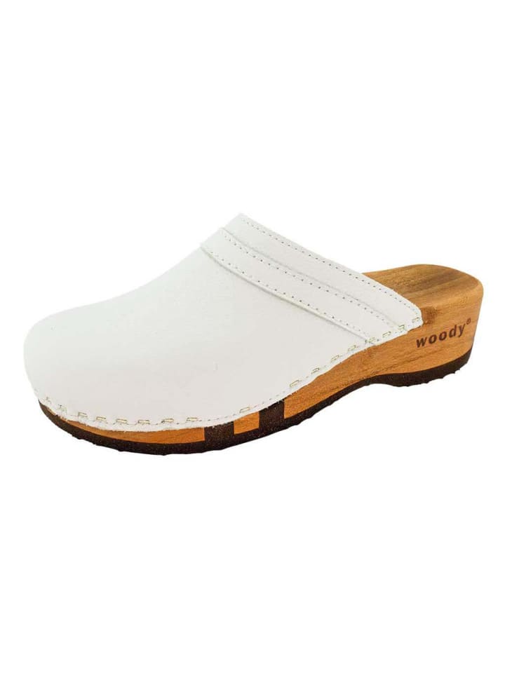 Slipper in weiß