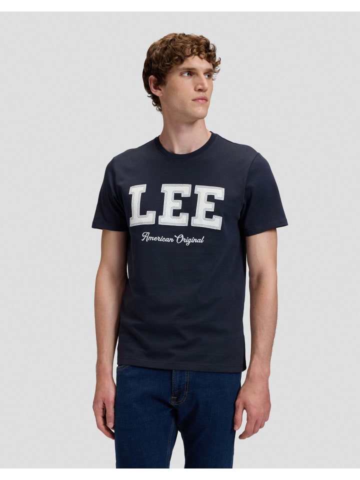T-Shirt Lee Original in Rebel Navy