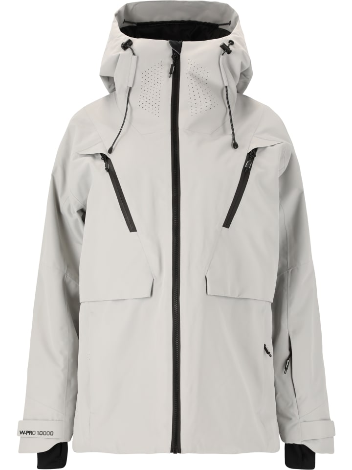 Skijacke Palmdale in 1004 Pearl Grey