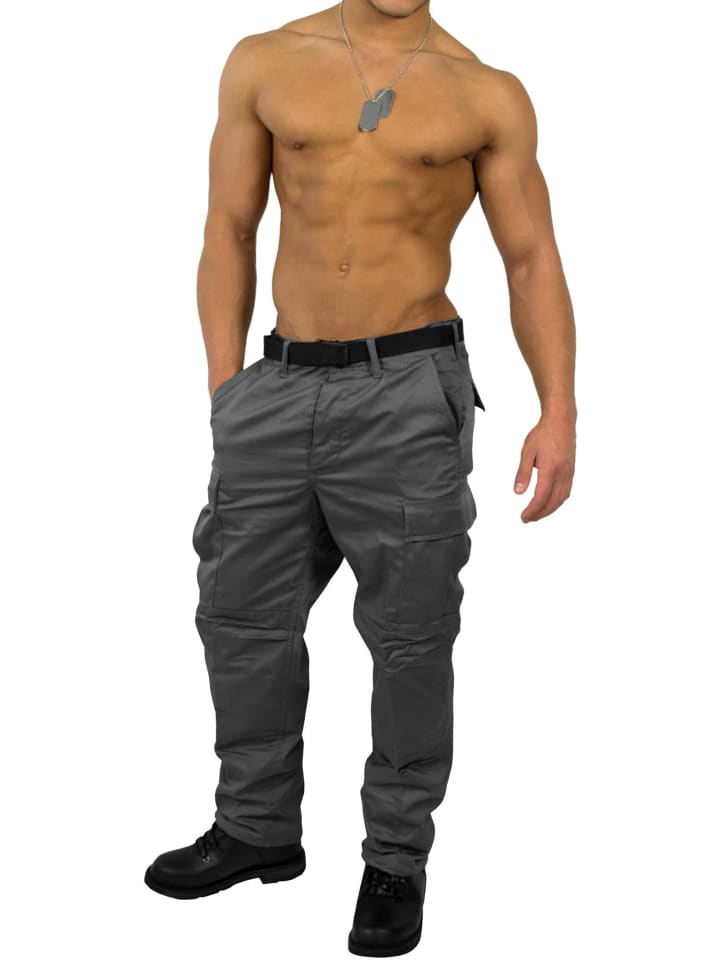 Herren Outdoorhose Trooper in Grau