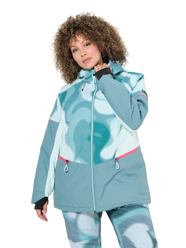 Funktionsjacke in eisgrün