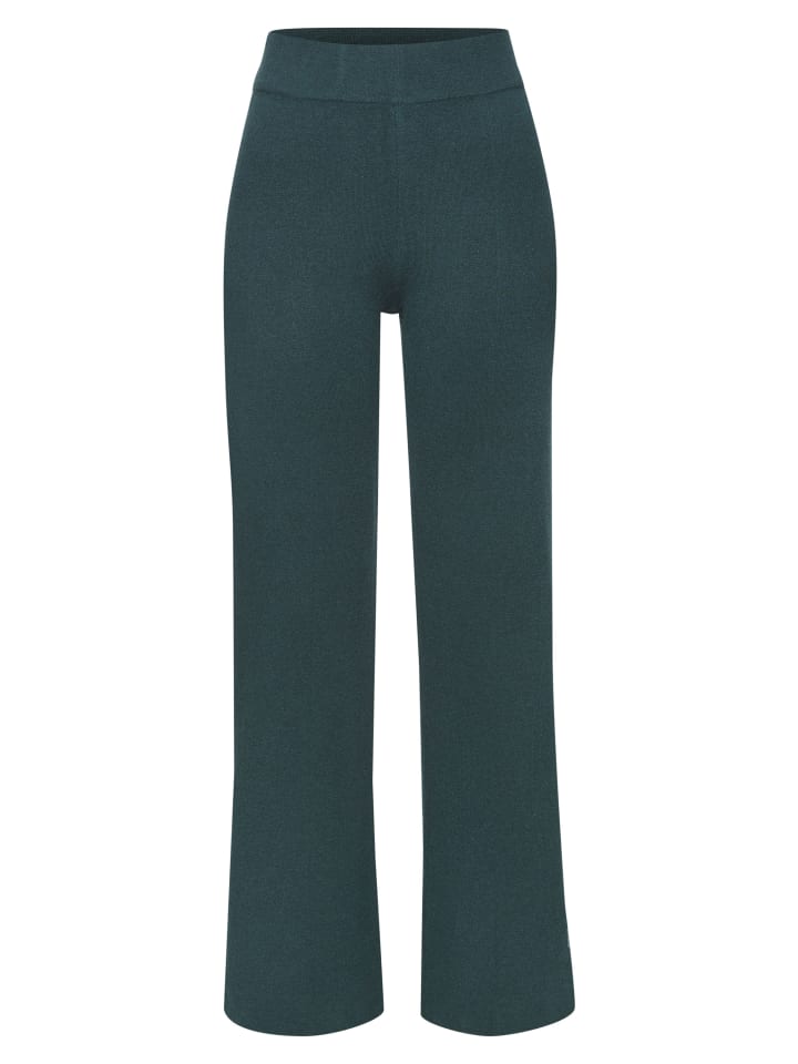 Strickhose in petrol