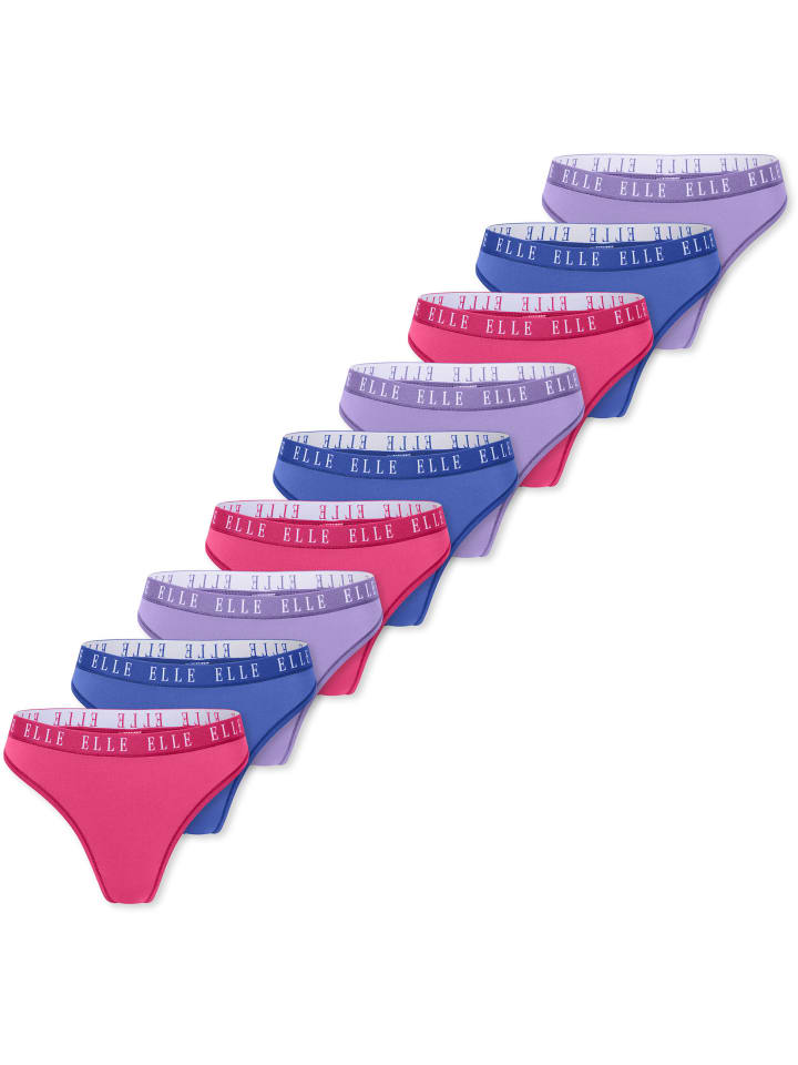 Tanga Logo in Lilac, royal blue, hot pink