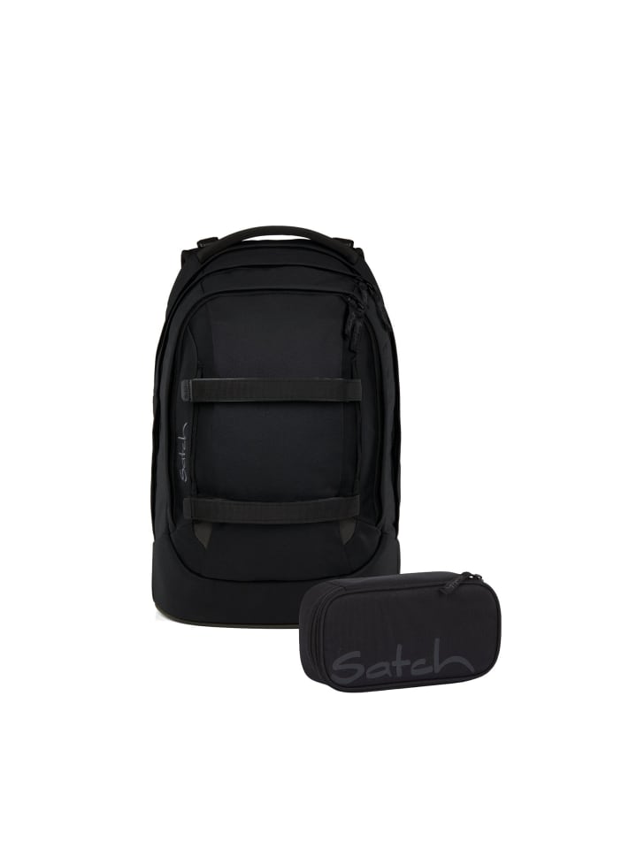 Schulrucksack-Set PACK Blackjack 2-tlg. in Schwarz