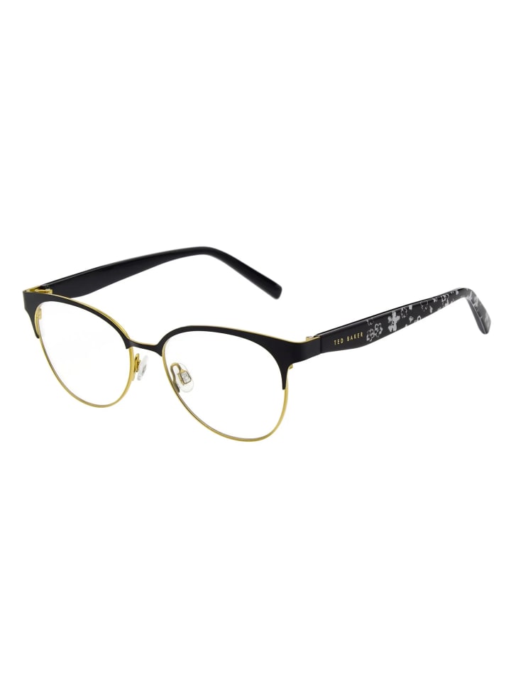 Frauen Optische Fassungen Browline Schwarz