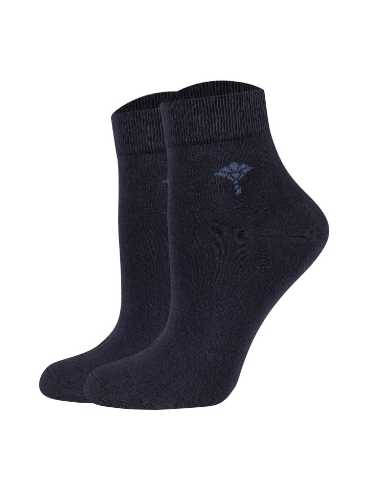Socken 2er Pack in Dunkelblau