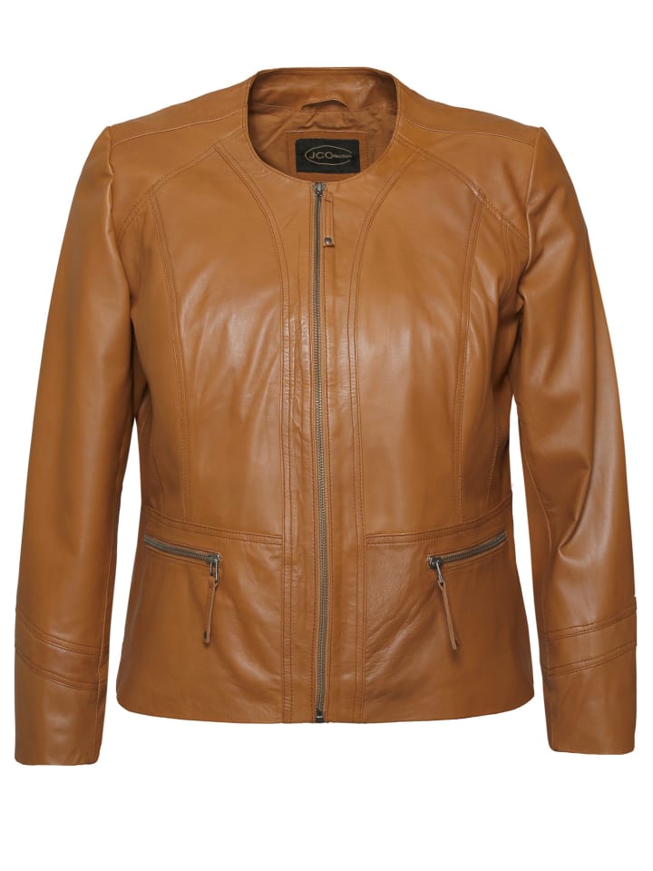 Lederjacke 731-II in cognac