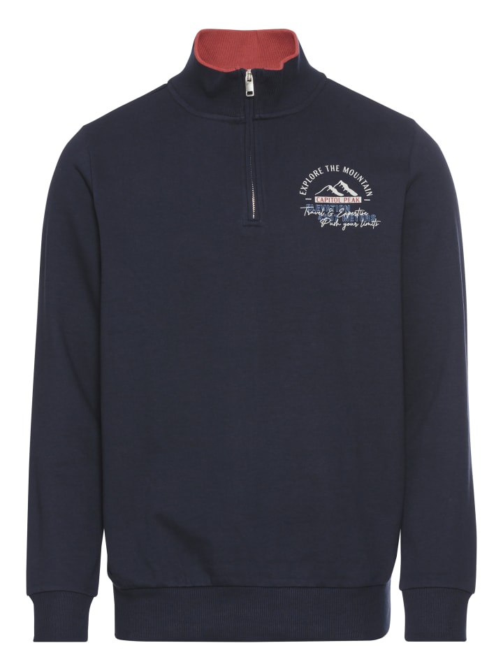Sweatshirt in marine