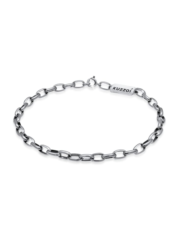 Armband 925 Sterling Silber in Schwarz