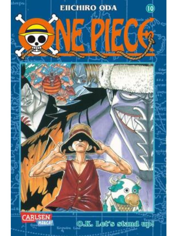 Buch - One Piece 10 - O.K. let's stand up!