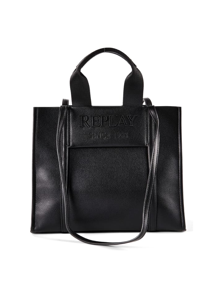 Handtasche 29 cm black