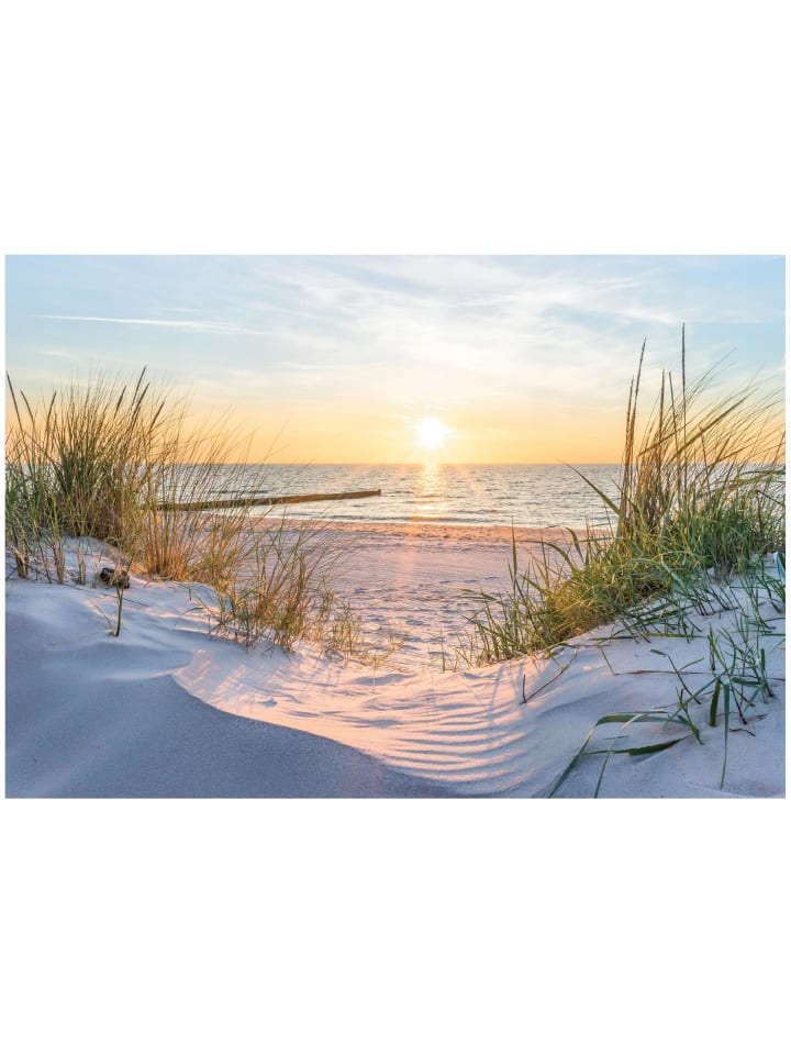 Fototapete Strand in Beige
