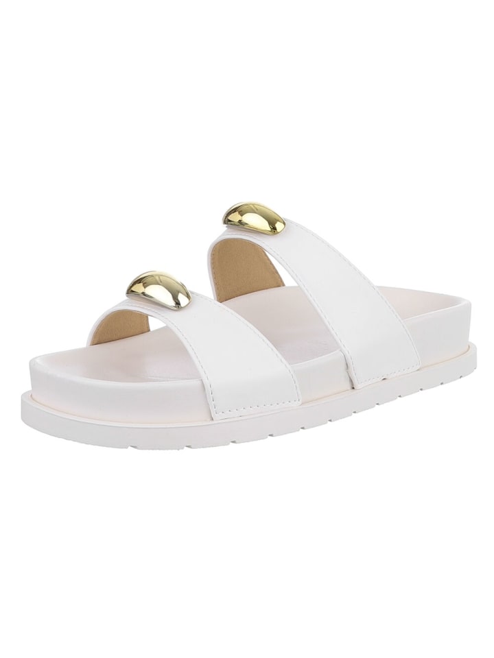Sandale & Sandalette in Weiß