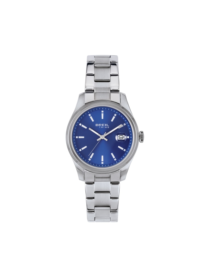 Analoguhr classic elegance blau