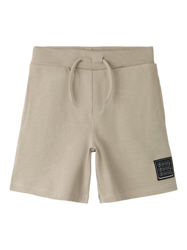 Baumwollmix-Sweatshorts Nkmfresno in aluminium