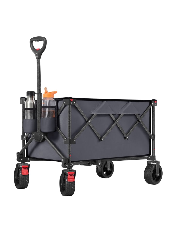 Handwagen Sandy in Grau - (B)80.8 x (H)93.5 x (T)49.4 cm