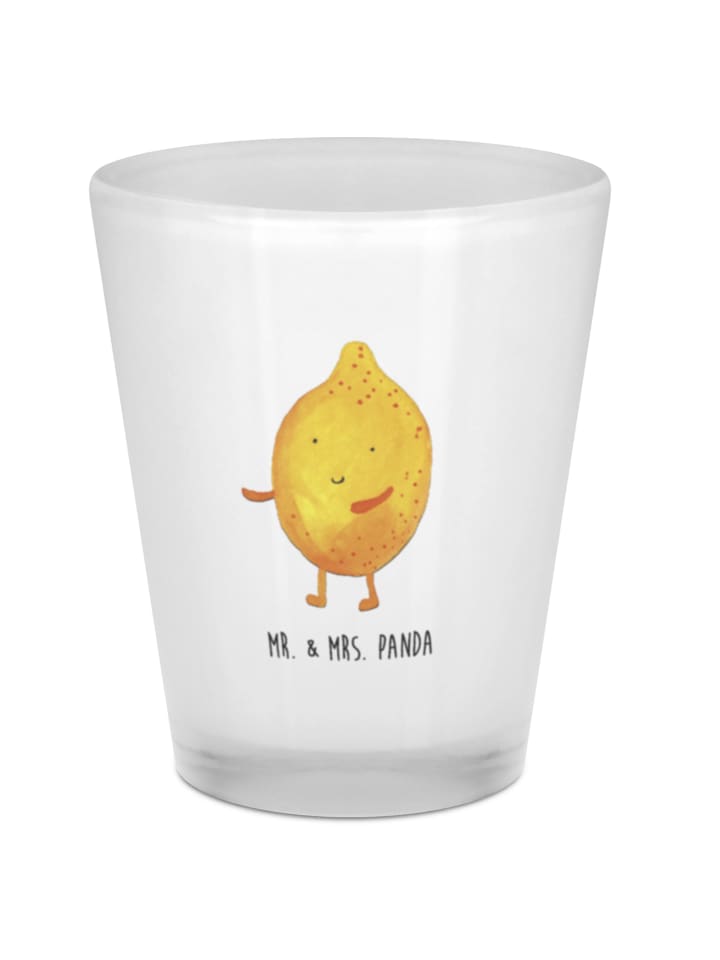 Schnapsglas Beste Freunde Zitrone ohne Spruch in Transparent
