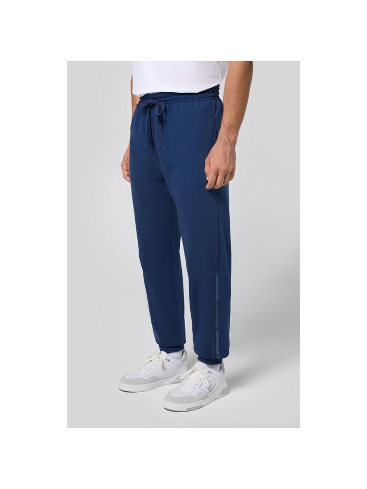 Blau Baumwolle Jogginghose (Workout Hose)
