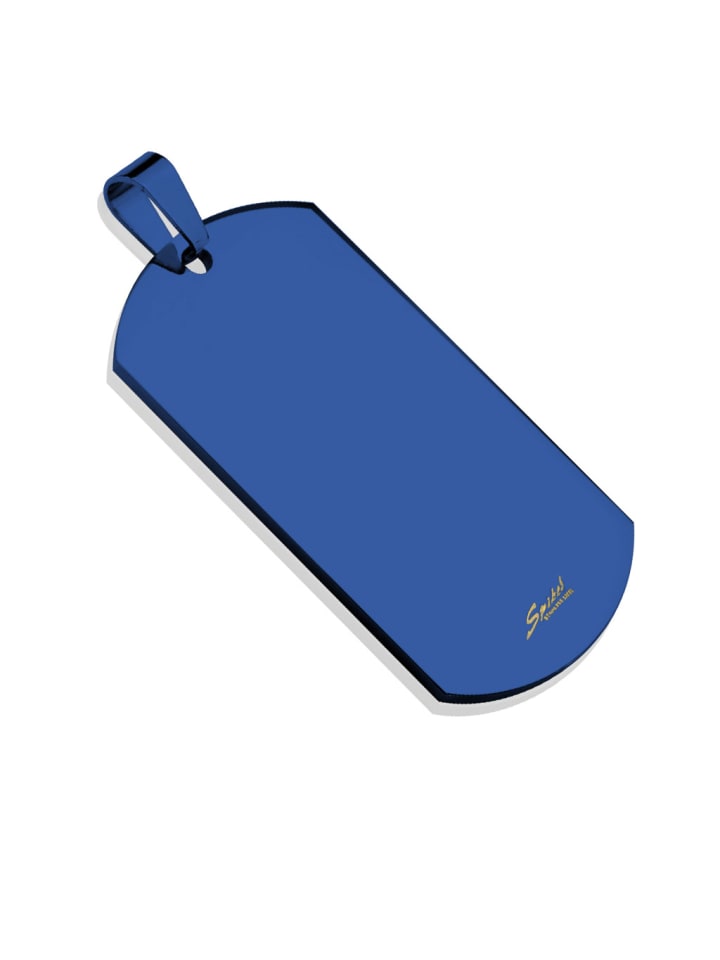 DogTag in Blau