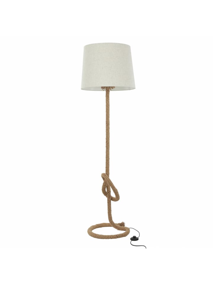 Stehlampe (B)45 x (L)45 x (H)160 cm in Natur Creme