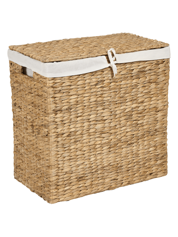 Wäschekorb LANGSON in Naturfarben/Beige - (W) 30 x (H) 50 x (L) 50 cm