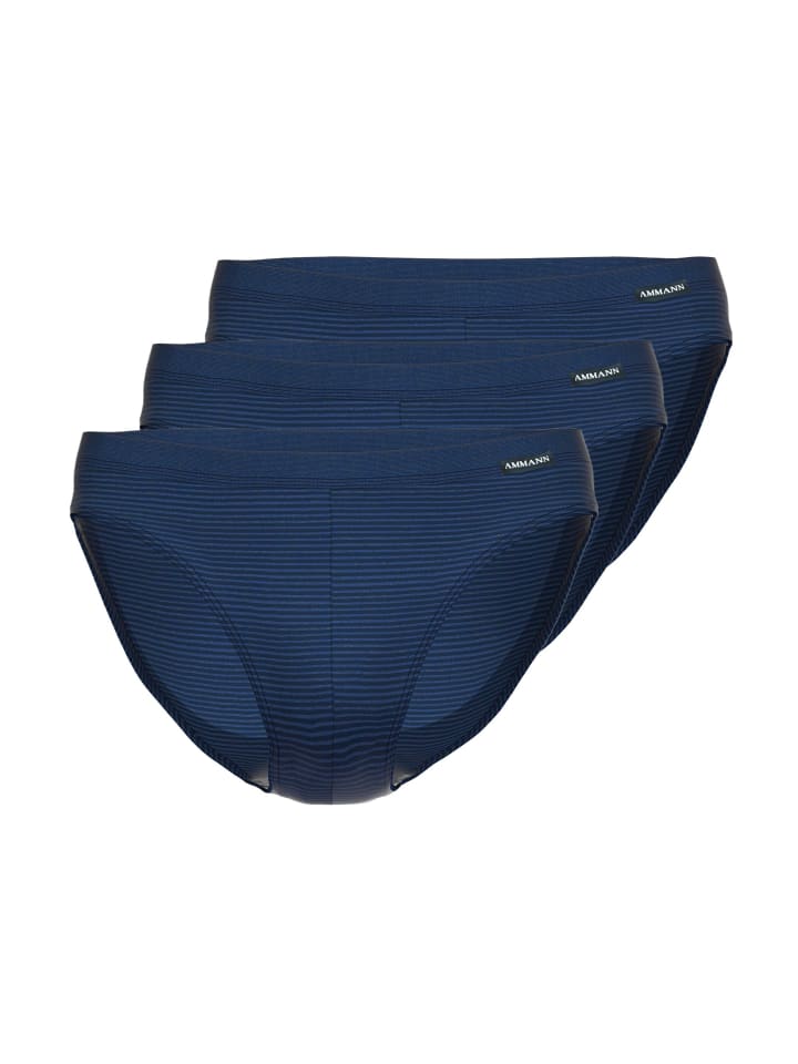 Slip / Unterhose Jeans Feinripp in Blau