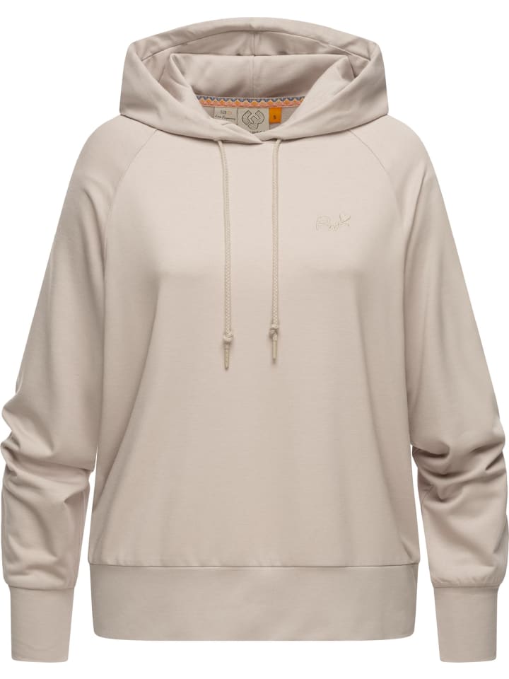 Kapuzensweatshirt Tonna in Bone