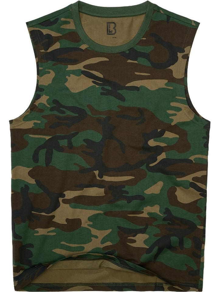T-Shirt "T-Shirt sleeveless" in Camouflage